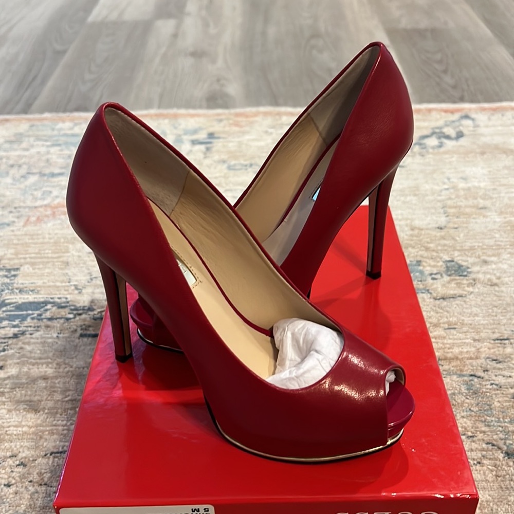 Red GUESS Heels